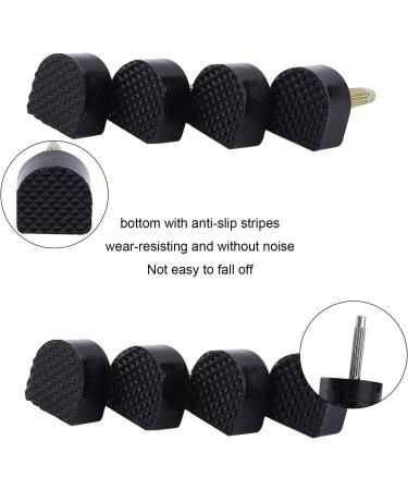 KAIAIWLUO Heel Tips 24 Pairs U-shape Stiletto High Heel Plates Replacment Anti-slip Shoes Tap Caps for Shoes Repair Black 7mm 8mm 9mm 10mm 11mm 12mm - Buy Online on GoSupps.com