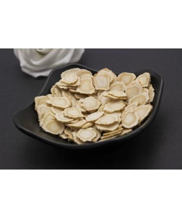 500 Grams (1.1 Lb.) Hard Sliced American Ginseng Panax quinquefolium/Panax quinquefolius from Changbai Mountain. (Sliced Diameter 0.8cm)