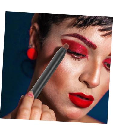 HAPINARY Makeup Eyeshadow Eye Shadow Stick Eyeshadow Eye Shadow Pens Eye for Makeup Eye Shadow Makeup Precision Eyebrow Brush 1 count (Pack of 1) Silver - Buy Online on GoSupps.com