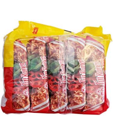 Ottogi Jin Ramen Spicy 5 Packs 120 g (Pack of 5) - Buy Online on GoSupps.com