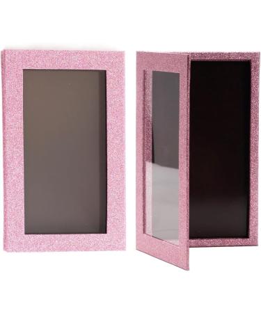 Empty Magnetic Palette Makeup Storage Tool for Eyeshadow Powder Highlighter Keeps Pans Safe Travel Portable (Pink) - Buy Online on GoSupps.com