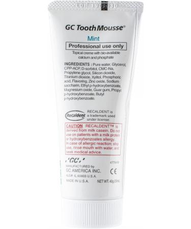 GC Tooth Mousse Plus 40gm Dental Product - Mint Flavor | Shop Now - Buy Online on GoSupps.com