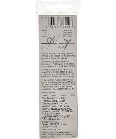 Silver Clover Snag Repair Needles - 2 Pack - Buy Online on GoSupps.com