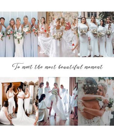 Silver Rhinestone Bride Wedding Hair Comb with Pearls - Bridal Hairpiece for Women and Girls - Buy Online on GoSupps.com