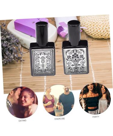 FRCOLOR Liquid Travel Containers perfume travel container mini scent pump oil spray Empty Spray spray spray mist spray Glass face square Terrarium Tank 8X3.5X2CM Black - Buy Online on GoSupps.com