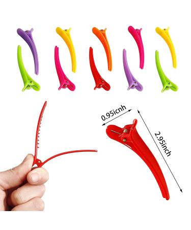 48 Pack Jumbo Self Grip Hair Rollers for Long Hair - Velcro Rollers with Clips & Comb - Blue - Buy Online on GoSupps.com