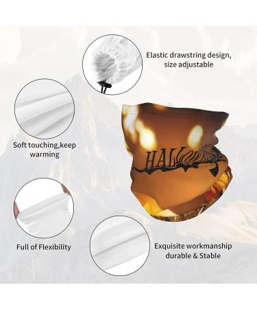 Halloween Neck Gaiter Face Mask Scarf Dust Sun Protection Cool Lightweight Windproof Breathable Fishing Hiking Running Cycling - Buy Online on GoSupps.com