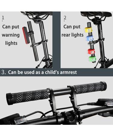Bike Bicycle Double Handlebars Extender | Aluminum Alloy | 20CM Extension | Bike Mount Accessories - Buy Online on GoSupps.com