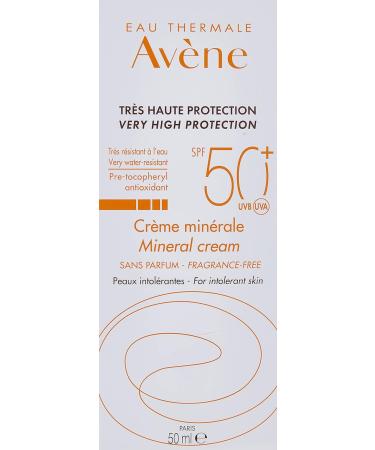 Avene Mineral Sunscreen SPF 50 - 50ml | Best International Shipping for Effective Sun Protection - Buy Online on GoSupps.com