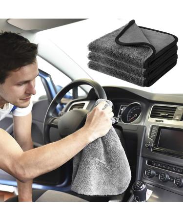 Jbnmvc 3PCS Car Drying Towels Drying Towel Fast Dry Cloth Absorbent Shower Cubicles Cloth - Buy Online on GoSupps.com