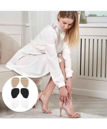 6 Pairs Metatarsal Pads for Women | Anti-Slip Ball of Foot Cushions for Pain Relief & Bunion Support - Buy Online on GoSupps.com