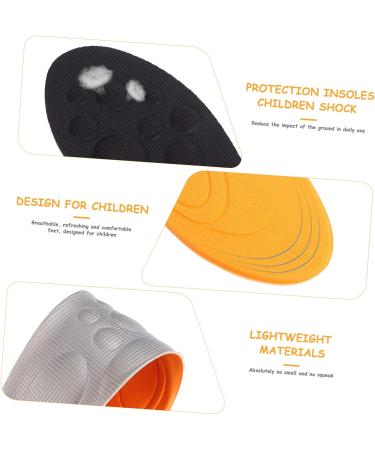 Healvian Kids Orthotic Insoles for Plantar Fasciitis - 2 Pairs | Child Shoe Cushion Pads for Comfort & Support - Buy Online on GoSupps.com