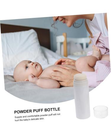 1Pc travel talc dispenser pp cotton powder dispenser holder Powder Makeup Container or baby puff pe - Buy Online on GoSupps.com