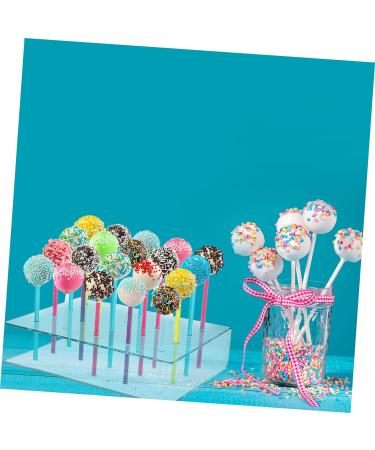 ABOOFAN 2pcs Lollipop Display Stand Cake Display Stand Dessert Stick Holder Rack Lollipop Holder Stand Lollipop Display Rack Cake Stand Buffet Lollipop Acrylic Bracket Wedding - Buy Online on GoSupps.com