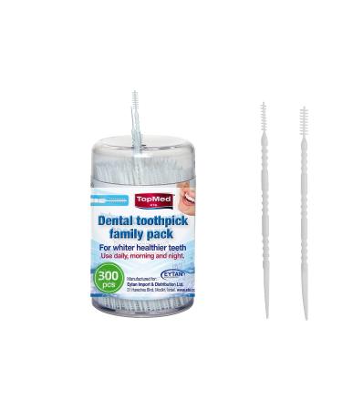 Brush Picks Toothpicks Hygiene (300 Count (Pack of 1)) - Buy Online on GoSupps.com