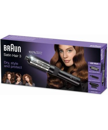 Buy Brown Satin Hair 3 Curl Brush & Satin Hair 5 Power Perfection Hair Dryer Bundle | Professional IONTEC Hair Care | Fast International Shipping - Buy Online on GoSupps.com