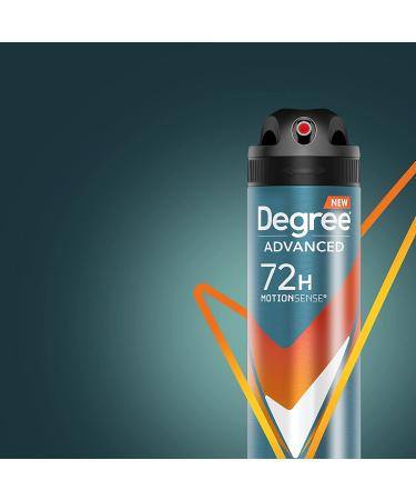 Degree Men Advanced Antiperspirant Deodorant Dry Spray 3.8 oz Pack of 3 - Sweat and Odor Protection with MotionSense Technology for Men - Buy Online on GoSupps.com