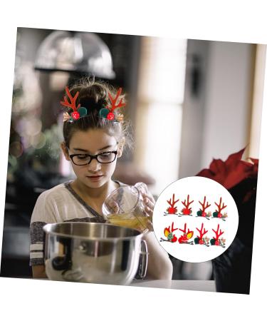 minkissy 12 Pairs Christmas Hair Clips Kids Hairpin Christmas Deer Costume Xmas Hair Clip Christmas Hair Pin Elk Deer Hair Clips Doe Ears Hair Clip Girls Hairpin Antlers Elder Berry Iron - Buy Online on GoSupps.com