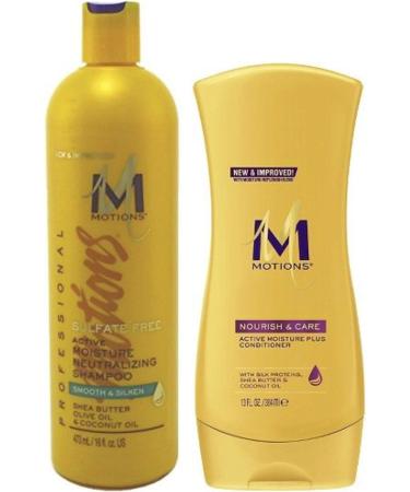 Motions Active Moisture Neutralizing Shampoo Active Moisture Plus Conditioner & Regular Classic Formula Hair Relaxer - Buy Online on GoSupps.com