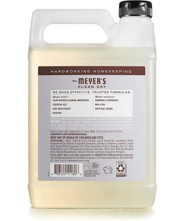 Mrs. Meyer's Lavender Liquid Dish Soap Refill - Biodegradable Formula - 48 fl. oz - Buy Online on GoSupps.com