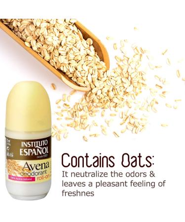 Avena 24 Hr Long Lasting Roll-on Deodorant 2.5 Oz - Best Long-Lasting Natural Deodorant for All-Day Freshness | International Shipping Available - Buy Online on GoSupps.com