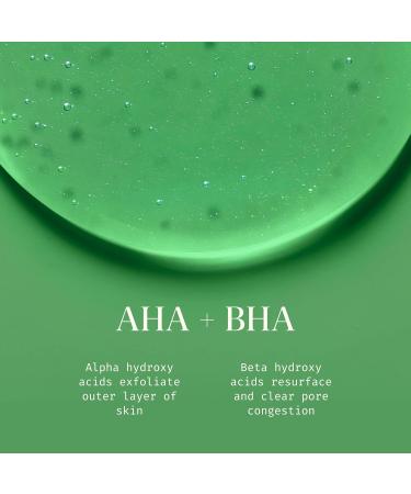 Botanic Tree Matcha Peeling Solution - 30ml AHA 30% + BHA 2% Exfoliating Face Peel for Dark Spots - Glycolic & Salicylic Acid Treatment - Buy Online on GoSupps.com