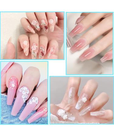 5 Pcs Round Sable Acrylic Nail Brush Set - Nail Art Tool Set No.2/4/6/8/10 (Golden) - Buy Online on GoSupps.com