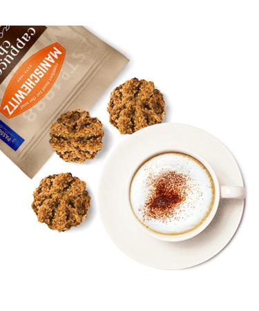 Manischewitz Cappucino Chip Macaroons 10oz (2 Pack) - Dairy Free, Gluten Free, Kosher for Passover | Resealable Bag - Buy Online on GoSupps.com