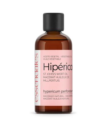 Essenciales Essenciales - St John's Wort (Macerated Olive Oil) 100% Natural 100 ml | Hypericum Perforatum Macerated Oil