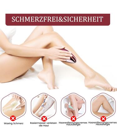 Nano Hair Remover - Crystal Hair Removal Tool for Men & Women | Reusable Magic Eraser for Legs Arms and Back (Pink) - Buy Online on GoSupps.com