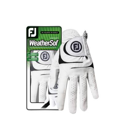 FootJoy Women's WeatherSof Golf Glove (White) White Medium Right