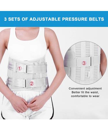 Buy Lumbar Vortex Training Belt - Adjustable Multifunctional Steel Compression Support - Breathable & Comfortable Fitness Gear (L) | International Shipping - Buy Online on GoSupps.com