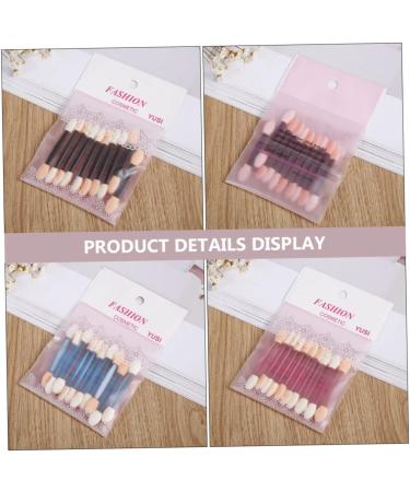 Baluue 40pcs Sponge Stick Double Ended Makeup Brush Makeup Foundation Makeup Brush Plastic Abs - Buy Online on GoSupps.com