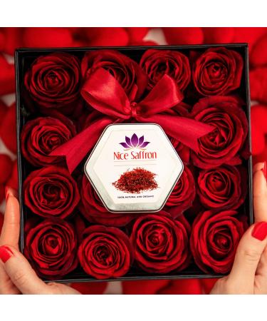 Premium Deep Red Saffron Powder - 5g | 0.17oz - Buy Online on GoSupps.com