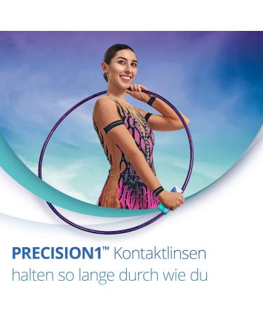 Buy PRECISION1 Daily Soft Lenses - 90 Pieces BC 8.3mm DIA 14.2mm -7.50 Diopters | International Shipping Available - Buy Online on GoSupps.com