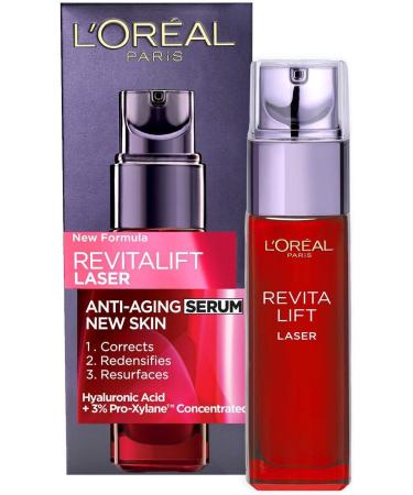 L'Or al - Revitalift Laser Skin Corrector Anti-Ageing Serum 30 ml - Buy Online on GoSupps.com