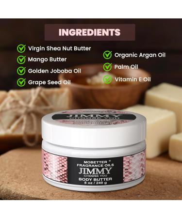 MOBETTER FRAGRANCE OILS Jimmy Choose You Body Butter & Body Oil Set Moisturizing Body Care Nourishing Feel Long-Lasting Scent - Buy Online on GoSupps.com