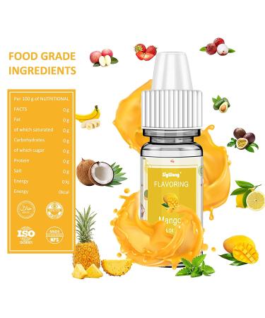 24 Liquid Lip Gloss Flavoring Oil for Lip Balm, Baking, Cooking - Candy Flavors - Water & Oil Soluble - .2 Fl Oz Bottles - Buy Online on GoSupps.com