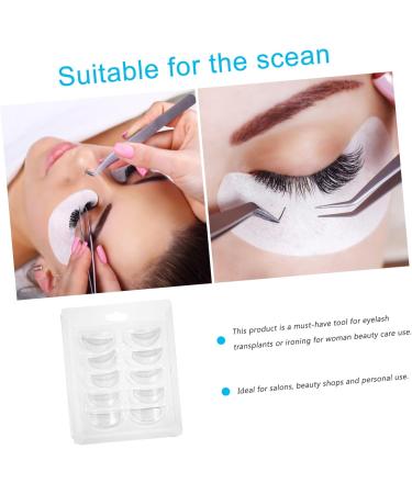 Shop Ipetboom 20pcs Eyelash Pad Silicone Makeup Tool | Lash Lift Rods & Perming Pads - Eyelash Extension Kit in Earth Tones - Buy Online on GoSupps.com