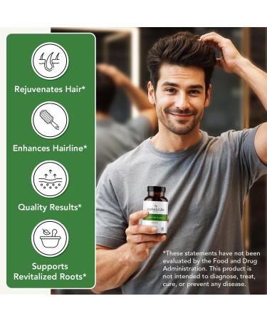 Mohebi Life Hair Growth Supplement Formula for Men Saw Palmetto Pumpkin Seed Oil Capsules with Biotin Zinc and more - 30 Capsules. - Buy Online on GoSupps.com