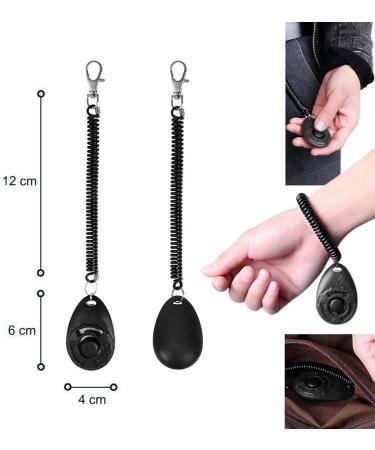 Jaimela Dog Whistle & Clicker Set | Professional Dog Training Accessories | Standardized Frequency Training Tools - Buy Online on GoSupps.com