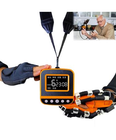 ZZBB Manual Training Finger Orthoses Hand Stroke Hemiplegia Rehabilitation Training Equipment Comfortable Stretching and Resting of The Hands Left-hand Medium