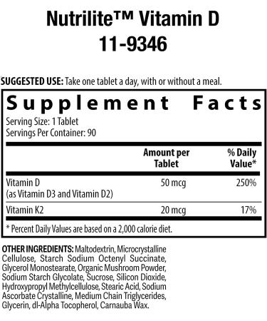 Nutrilite Vitamin D Supplement - Essential for Optimal Health - Buy Online on GoSupps.com