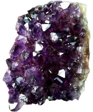 Crystal Rough Natural Crystal Rough 1PC 100-150g Large Purple Natural Brazilian Amethyst Stone Cluster Quartz Crystal Druzy Geode Specimens Ornament Home Decor - Buy Online on GoSupps.com