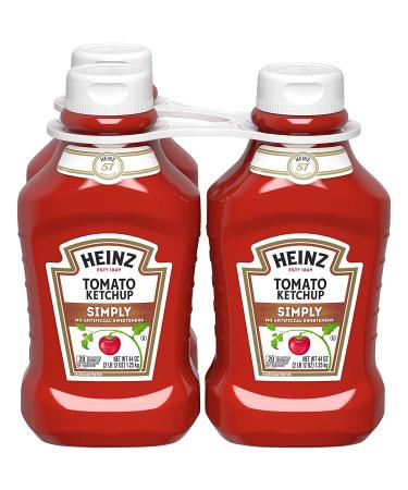 Heinz Simply Heinz Tomato Ketchup - 3 Pack (44 oz each) - Buy Online on GoSupps.com