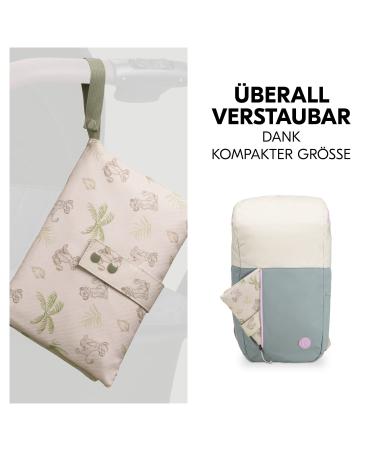 Hauck Disney Diaper Bag - Change N Walk Baby Organizer with Wrap Pad & Loop | Waterproof Simba Beige - Buy Online on GoSupps.com