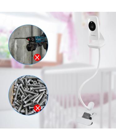 HelloBaby HB50 Flexible Baby Monitor Holder - Compatible with HB50 Monitor - Cot Stand and Camera Mount - Buy Online on GoSupps.com