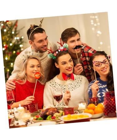 Amosfun 2 Pairs Christmas Hair Clips Stocking Fillers Xmas Reindeer Hair Band Christmas Hair Pins Elk Antler Cosplay Costume Accessory Non-woven Fabric Girl Child Antlers Clothing - Buy Online on GoSupps.com