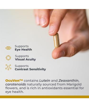 Premier Research Labs OcuVen - Lutein and Zeaxanthin Supplement Eye Vitamins Eye Health Supplements for Adults & Seniors Vision Supplements Macular Health Eye Care - 60 Vegetarian Capsules - Buy Online on GoSupps.com
