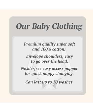Personalised My First New Year Baby Outfit | Gender Neutral Baby Grows Vest | Long Sleeve | Unisex Newborn Clothes | 0 Months | Baby Gifts - Buy Online on GoSupps.com